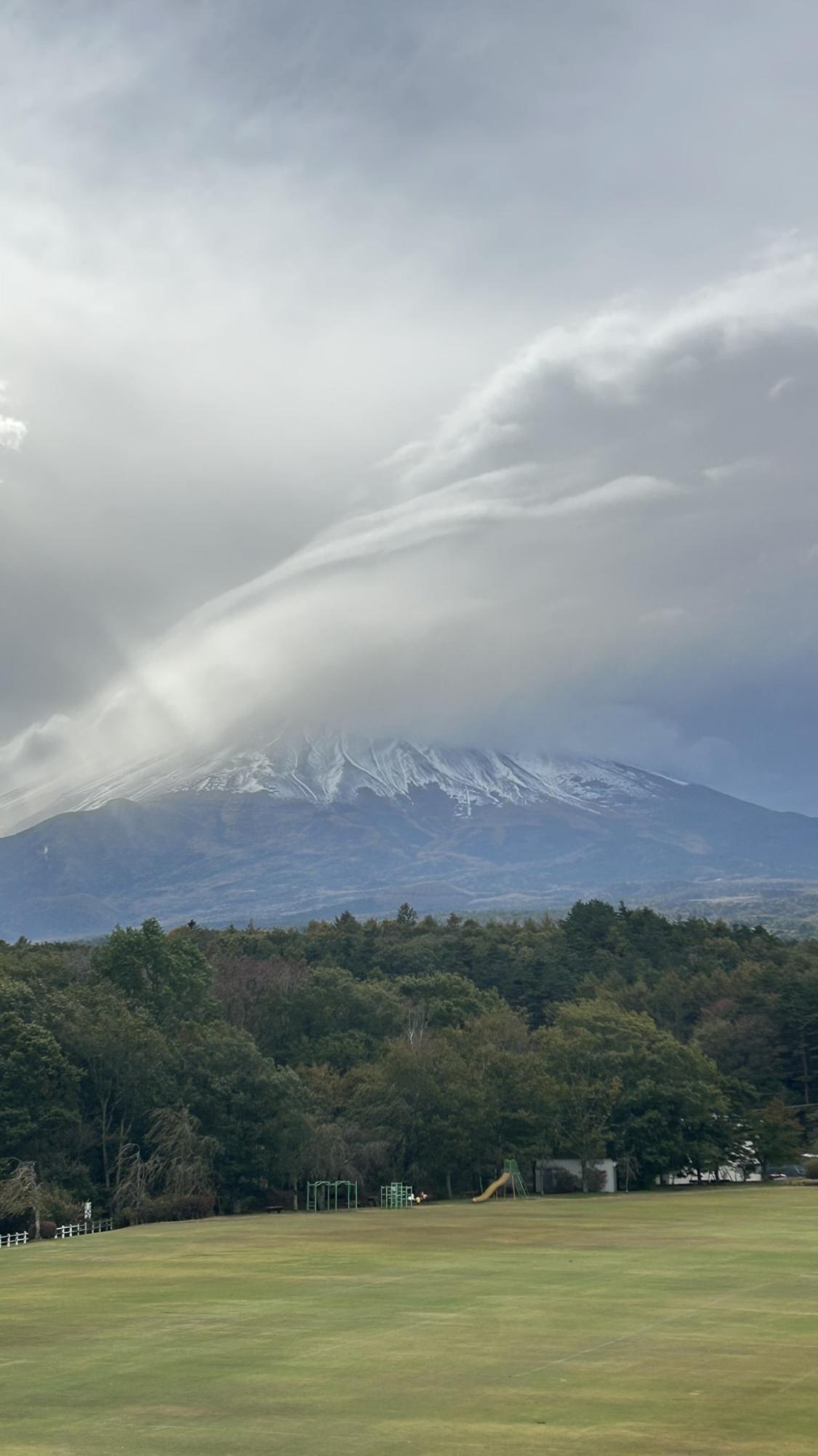 活き活き広場からの富士山1