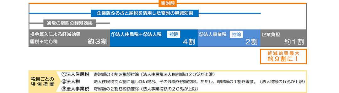 企業版ふるさと納税 制度の概要