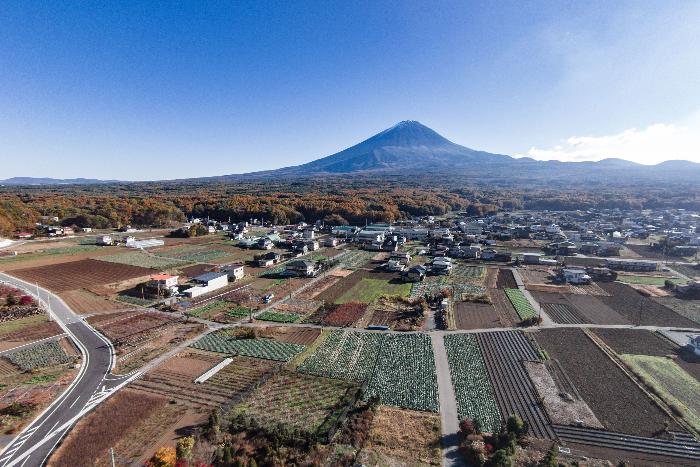 鳴沢全景